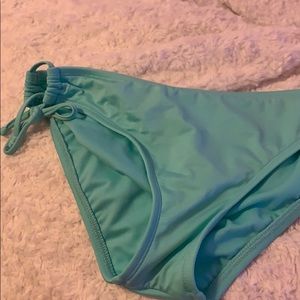 Blue bikini bottoms